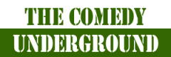 The logo for The Comedy Underground