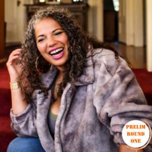 Comedian Chelsea Bearce competes in the 50th Annual San Francisco Bay Area Comedy Competition