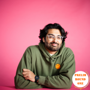 Comedian Hunaid Shakoor competes in the 50th Annual San Francisco Bay Area Comedy Competition