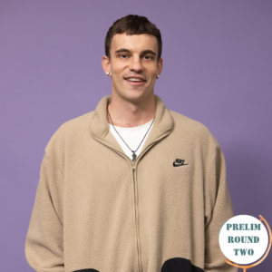 Comedian Sean Collier competes in the 50th Annual San Francisco Bay Area Comedy Competition