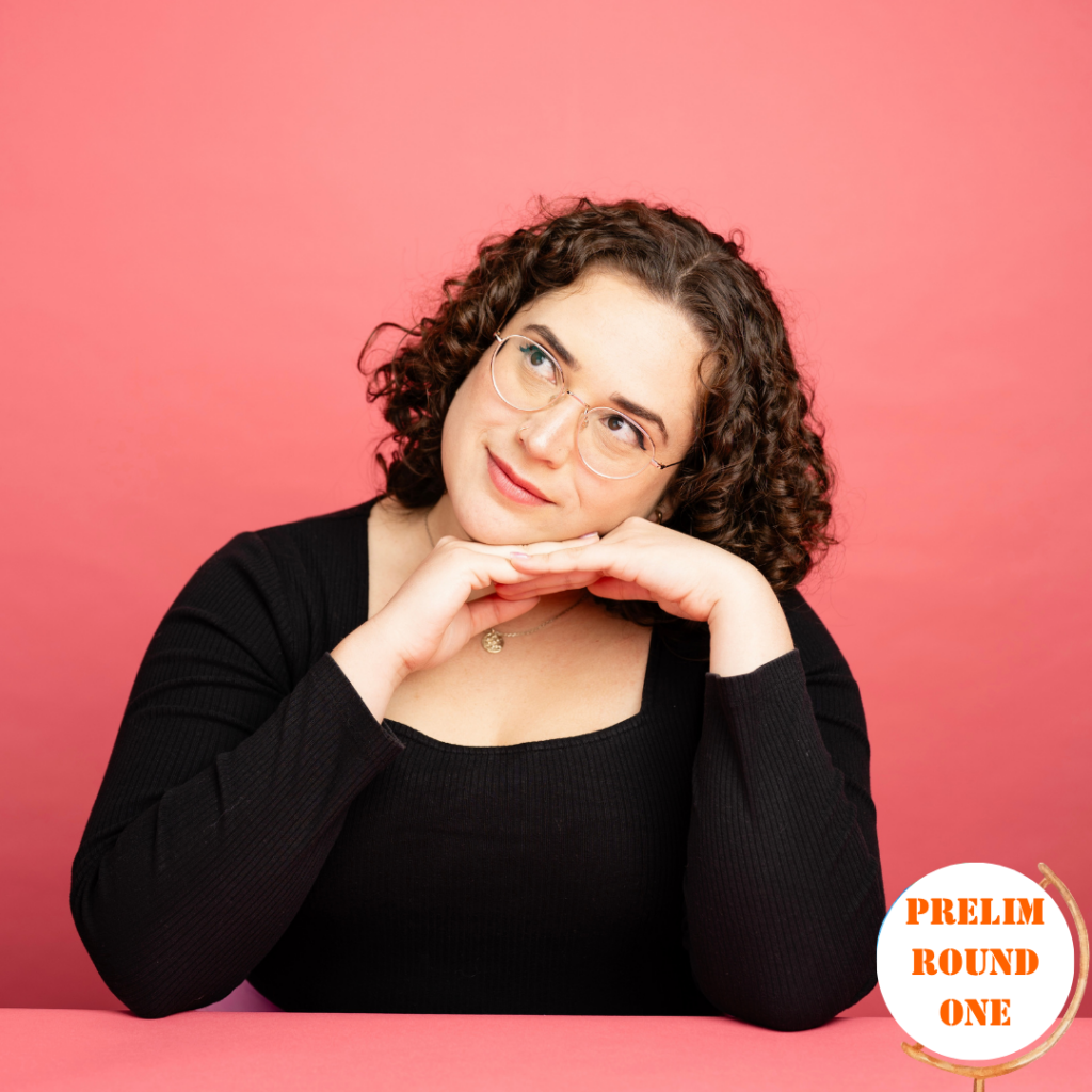 Comedian Adrianna McCain competes in the 50th Annual San Francisco Bay Area Comedy Competition
