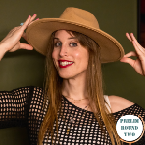 Comedian Ava Val competes in the 50th Annual San Francisco Bay Area Comedy Competition
