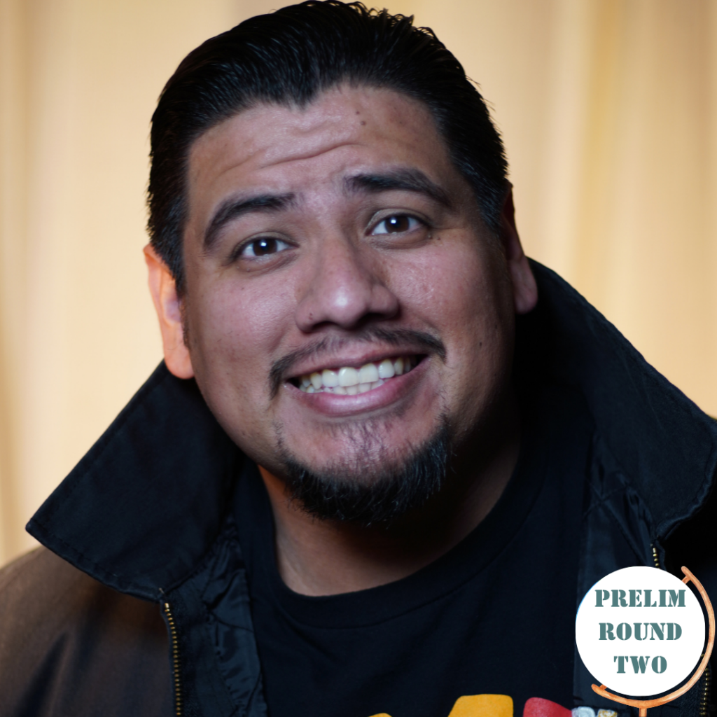 Comedian J.D. Arandia competes in the 50th Annual San Francisco Bay Area Comedy Competition